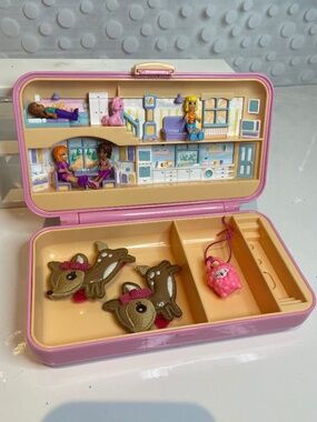 Vintage Polly Pocket Bluebird Mattel Pretty Hair Playset